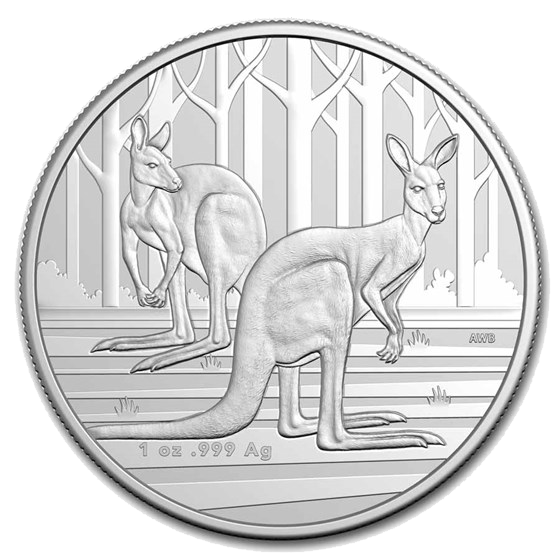 Kangaroo silver coin