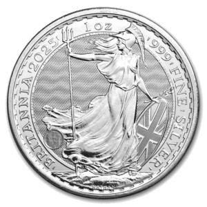 Britannia Fine silver coin